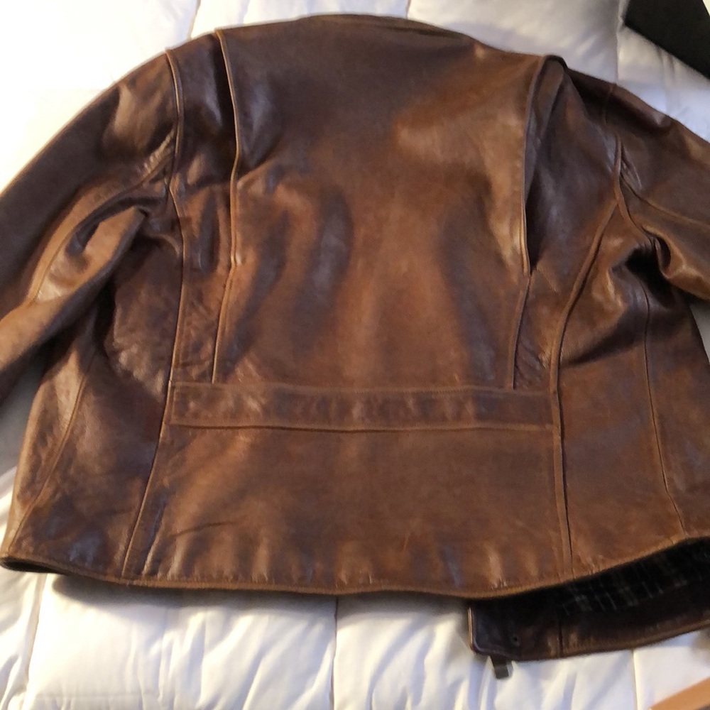 HSN (Hart Schaffer Marks)leather jacket. - Picture 10 of 11